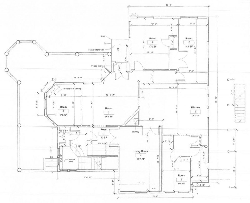 houses to rent near collegetown ithaca 117 Dewitt Place apartment 1 floor plan